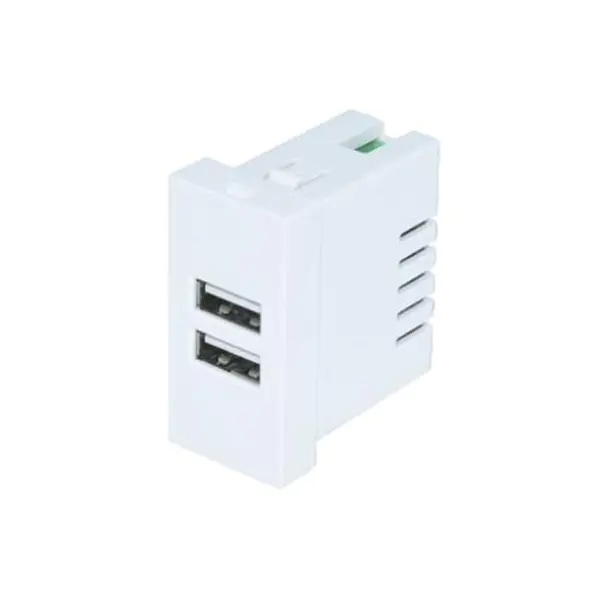 I-Dual Port TypeA+A ye-Usb Charger Socket Module 2.1A