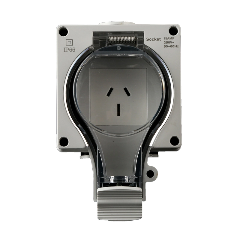 I-IP66 New Series Fixed Surface Australian Socket eneShintshi