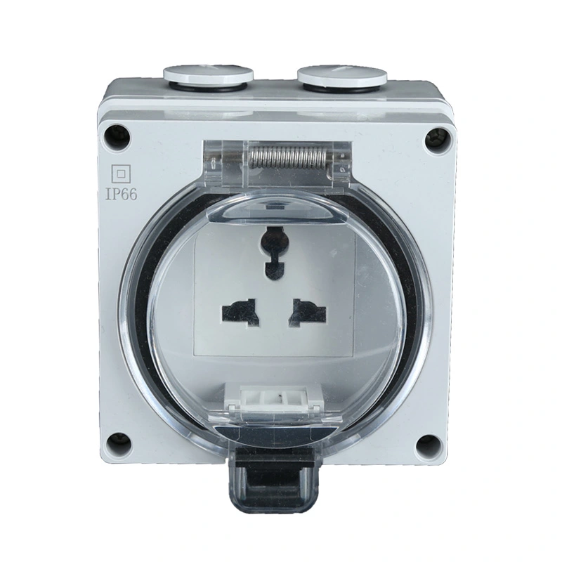 IP66 Waterproof Surface Multi Function Socket and switch