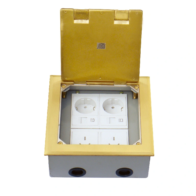 I-Universal Socket Open Cover Floor Socket 10 Module Umthamo