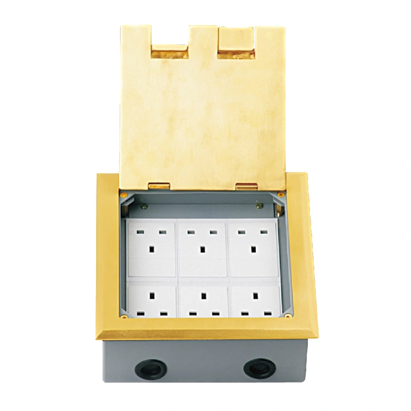 I-Universal Socket Open Cover Floor Socket 15 Module Umthamo